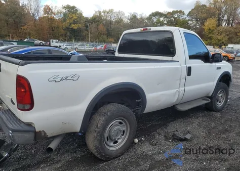 2005 Ford F250 Super Duty from USA, damaged, VIN 1FTNF21575EA25093